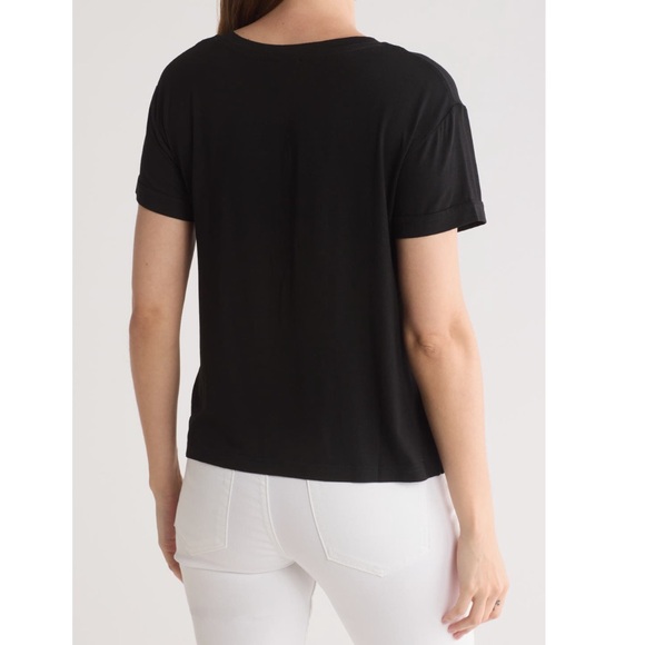 CeCe Stretch Knit T-Shirt - Picture 2 of 3